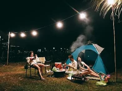 Moonlight Camping – Combo lều full dịch vụ