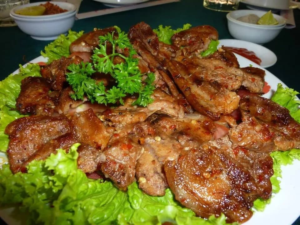 Dịch vụ Sườn non nướng